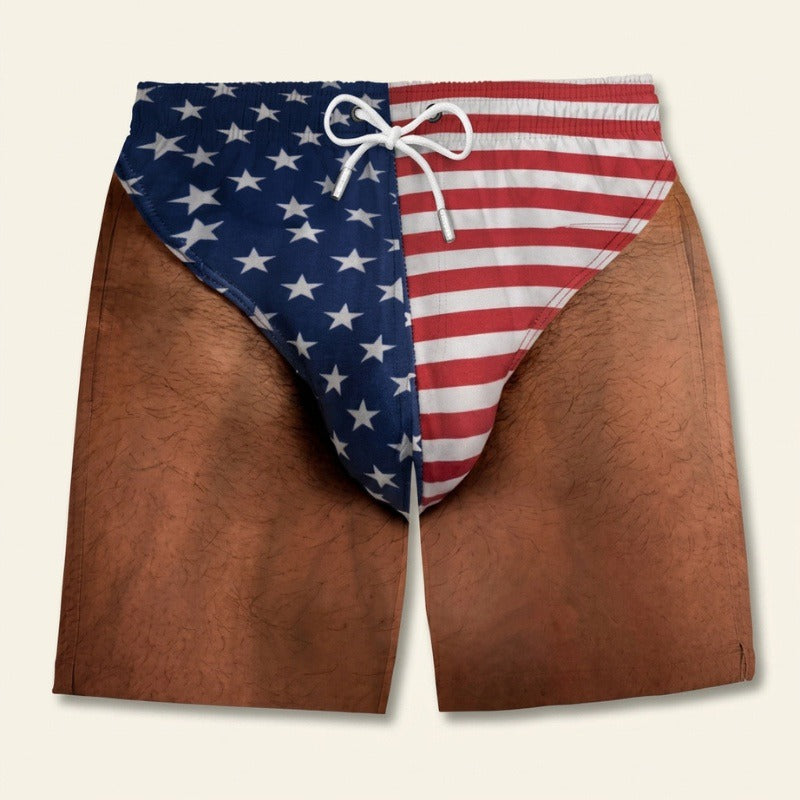 TideWink Cheeky Flag Swim Trunks