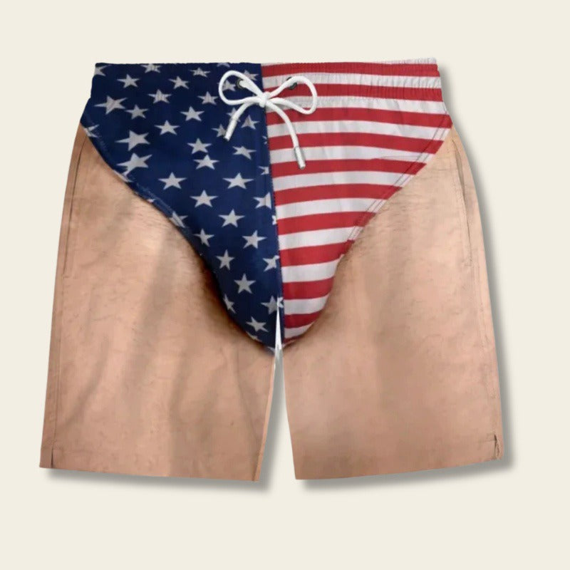 TideWink Cheeky Flag Swim Trunks